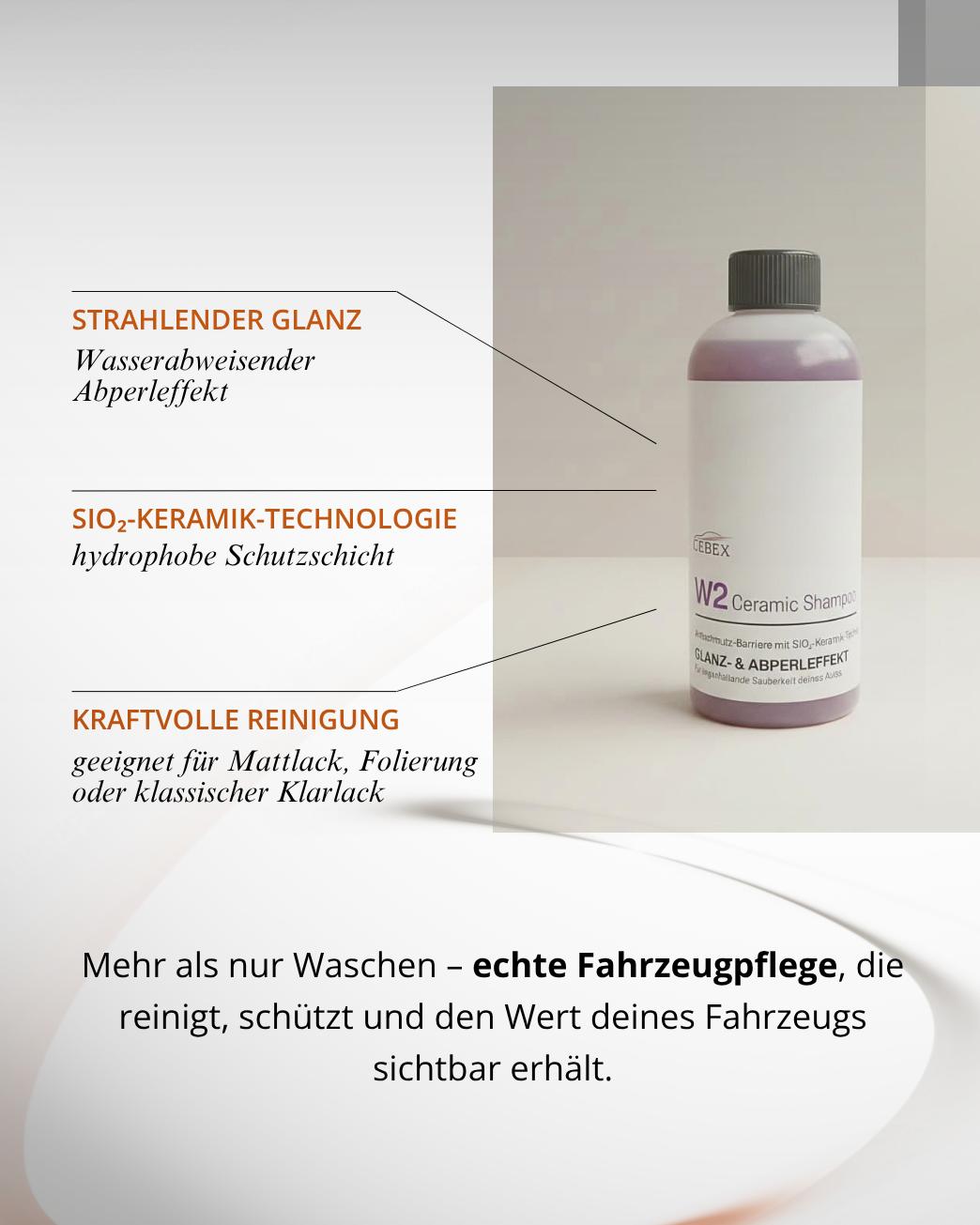 W2 Ceramic Shampoo
